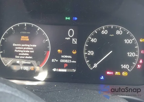 2025 Honda Odyssey Ex-L z USA, uszkodzony, nr VIN 5FNRL6H62SB088905